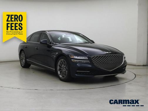 Blue 2021 Genesis G80