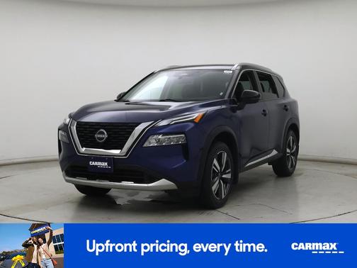 Blue 2023 Nissan Rogue Platinum
