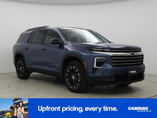 Blue 2025 Chevrolet Traverse LT