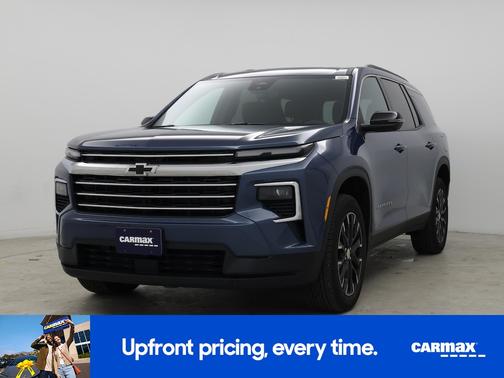 Blue 2025 Chevrolet Traverse LT