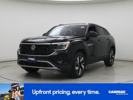 Black 2025 Volkswagen Atlas Cross Sport SE w/Tech