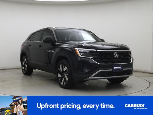 Black 2025 Volkswagen Atlas Cross Sport SE w/Tech