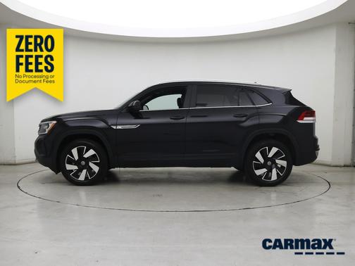 Black 2025 Volkswagen Atlas Cross Sport SE w/Tech