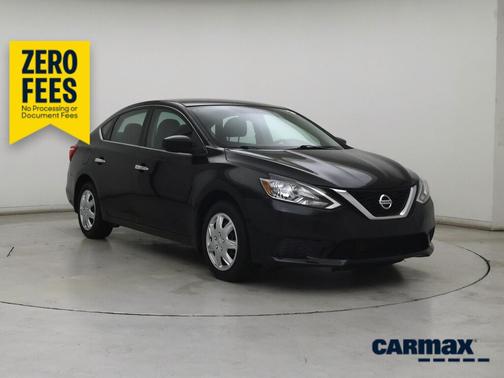 Black 2017 Nissan Sentra SV