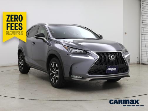 Silver 2017 Lexus NX 200t F-Sport