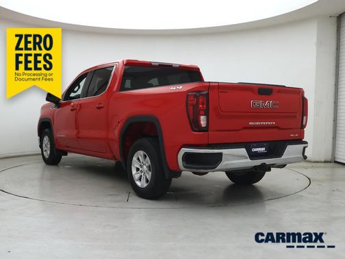 Red 2022 GMC Sierra 1500 SLE