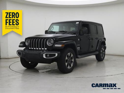 Black 2018 Jeep Wrangler All-New Unlimited Sahara