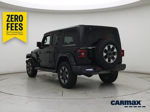 Black 2018 Jeep Wrangler All-New Unlimited Sahara