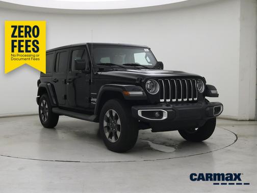 Black 2018 Jeep Wrangler All-New Unlimited Sahara