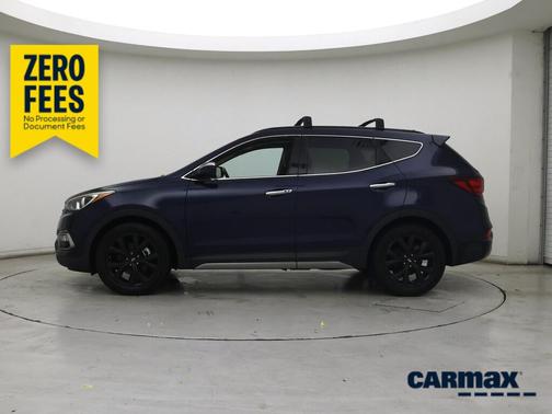 Blue 2017 Hyundai Santa Fe Sport Ultimate