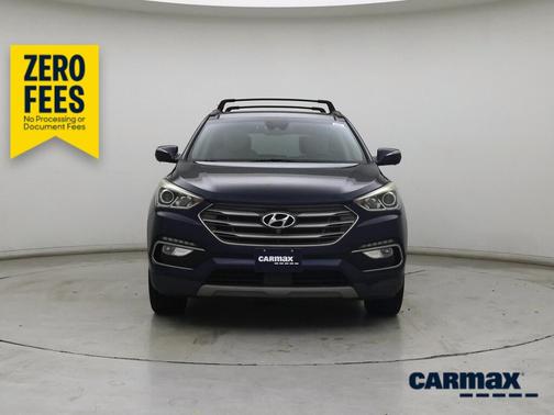 Blue 2017 Hyundai Santa Fe Sport Ultimate