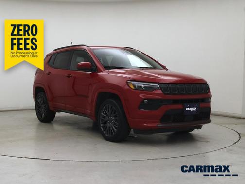 Red 2022 Jeep Compass Red Edition
