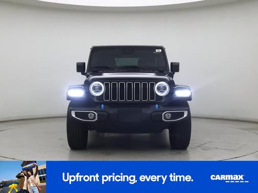 Black 2024 Jeep Wrangler 4xe Sahara