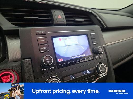 Black 2016 Honda Civic LX-P