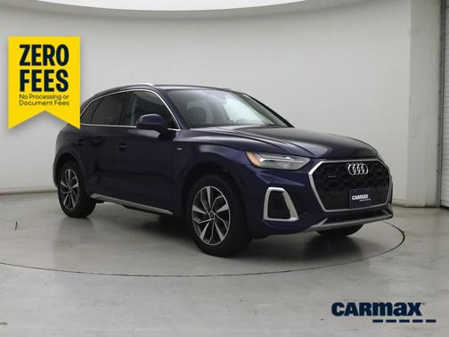 Blue 2024 Audi Q5 S-Line Premium Plus