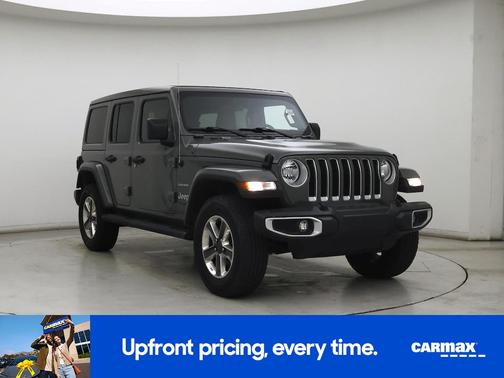 Gray 2021 Jeep Wrangler Unlimited Sahara