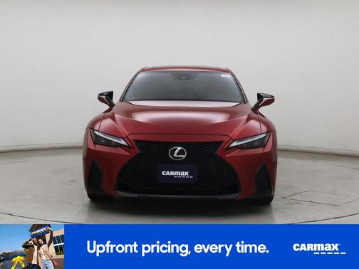 Red 2022 Lexus IS 350 F-Sport