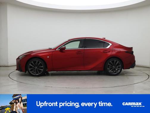 Red 2022 Lexus IS 350 F-Sport