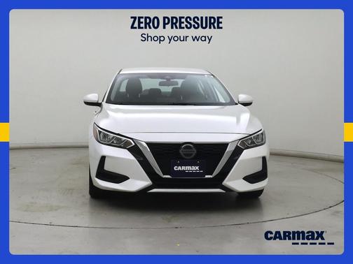 White 2023 Nissan Sentra SV