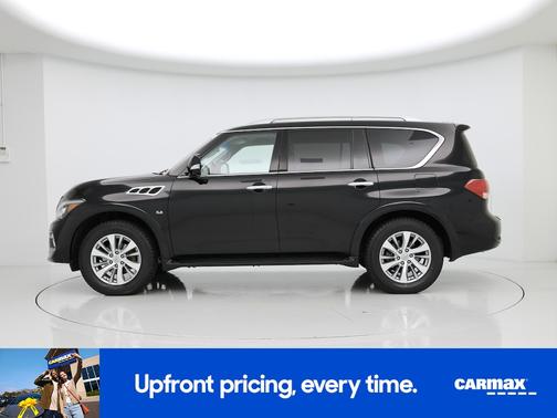 Black 2017 INFINITI QX80