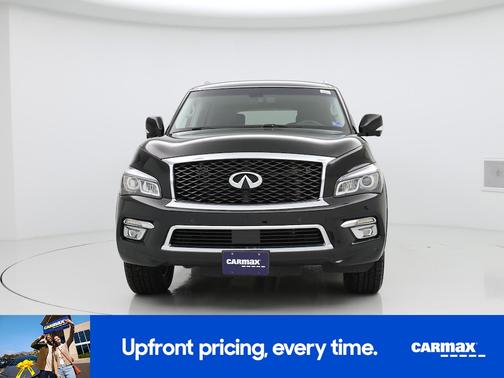 Black 2017 INFINITI QX80