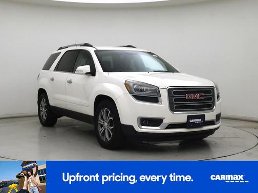 White 2014 GMC Acadia SLT