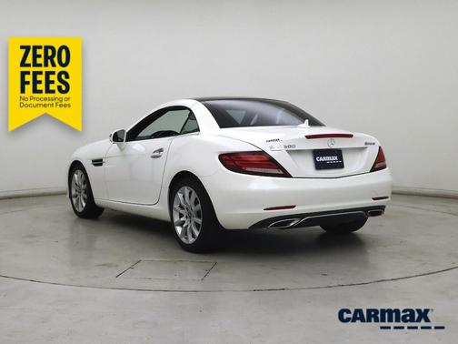 White 2018 Mercedes-Benz SLC 300