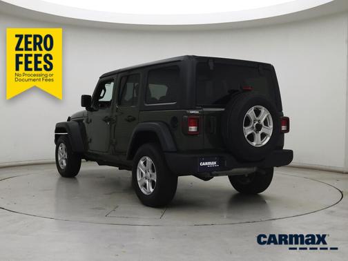 Green 2022 Jeep Wrangler Unlimited Sport S