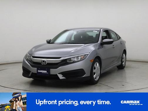 Silver 2018 Honda Civic LX