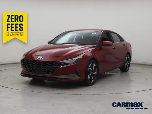 Red 2022 Hyundai ELANTRA SEL