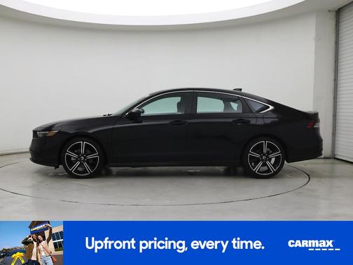 Black 2024 Honda Accord Hybrid Sport