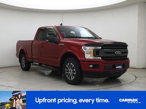 Red 2020 Ford F-150 XLT