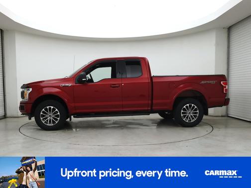 Red 2020 Ford F-150 XLT