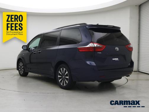 Blue 2020 Toyota Sienna XLE Premium