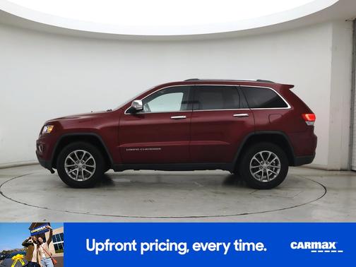 Burgundy 2015 Jeep Grand Cherokee Limited