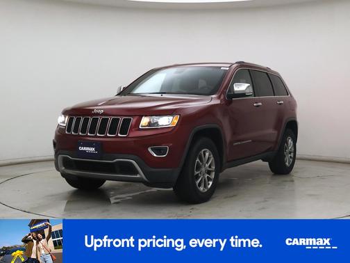Burgundy 2015 Jeep Grand Cherokee Limited