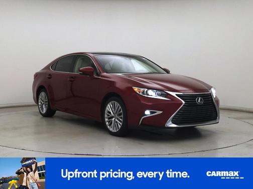 Red 2016 Lexus ES 350