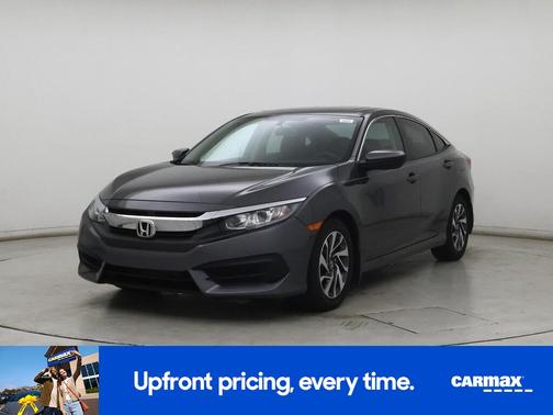 Gray 2017 Honda Civic EX
