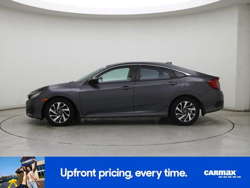 Gray 2017 Honda Civic EX