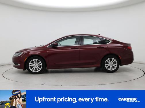 Red 2016 Chrysler 200 Limited