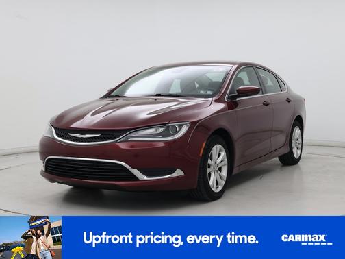 Red 2016 Chrysler 200 Limited