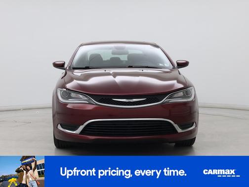Red 2016 Chrysler 200 Limited