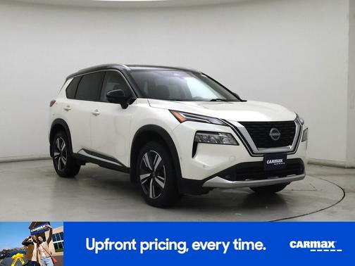 White 2022 Nissan Rogue Platinum