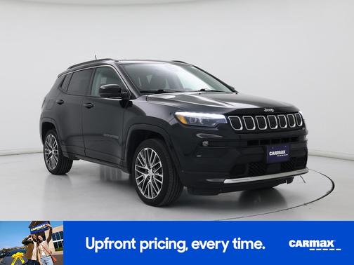 Black 2022 Jeep Compass Limited