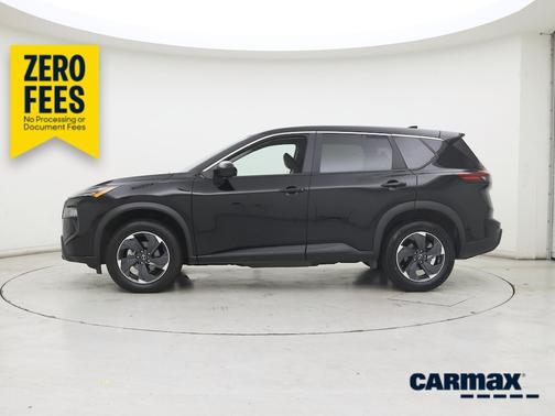 Black 2025 Nissan Rogue SV