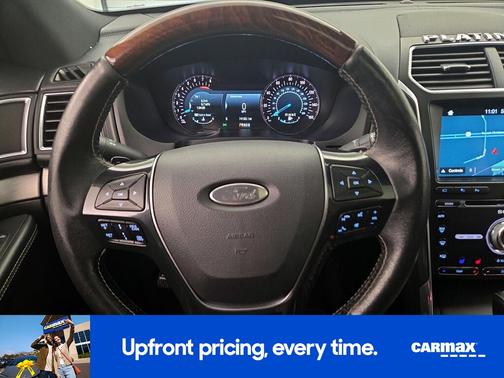 Gray 2017 Ford Explorer Platinum