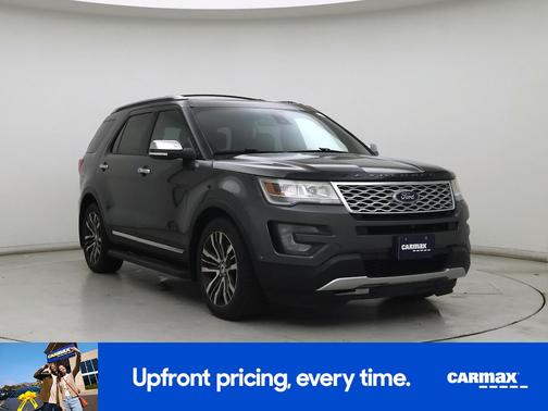 Gray 2017 Ford Explorer Platinum