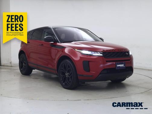 Red 2020 Land Rover Range Rover Evoque S