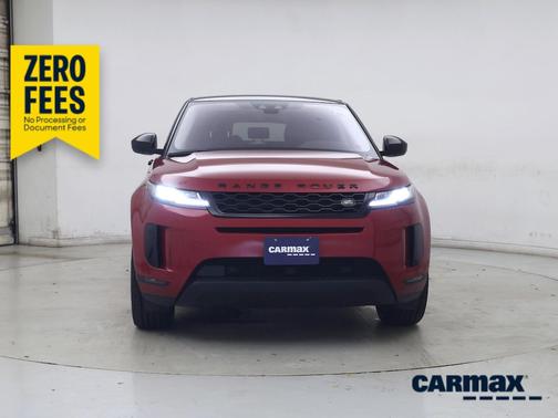Red 2020 Land Rover Range Rover Evoque S