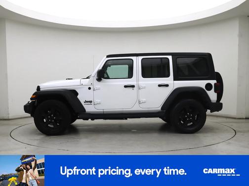 White 2021 Jeep Wrangler Unlimited Sport Altitude